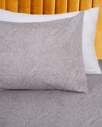 Grey Leaf | Siesta Bedsheet
