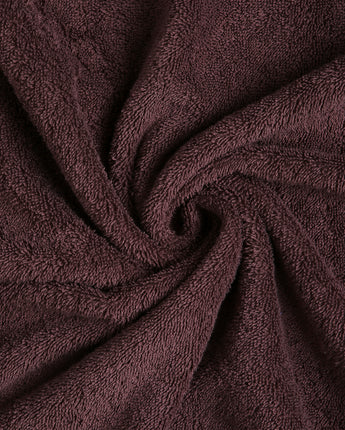 Dark Brown | Cresta Combed Bath Towel