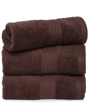 Dark Brown | Cresta Combed Wash Towel