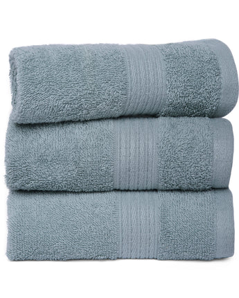 Sky Grey | Cresta Combed Wash Towel