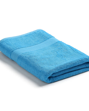 Bright Blue | Cresta Combed Bath Towel