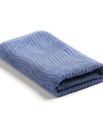 Surf Blue | Elixtra Texture Bath Towel