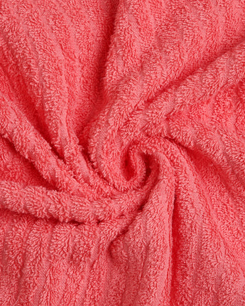 Coral | Elixtra Texture Wash Towel